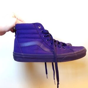 Purple Hightop Vans